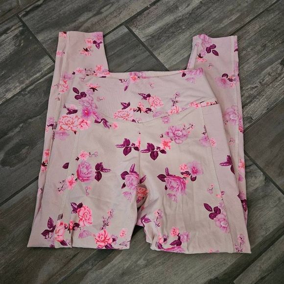 PINK Victoria's Secret Pants - Victoria's Secret PINK Floral Athletic Leggings